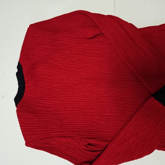 St John Collection By Marie Gray Red Jacket Size 6 - Picture 9 of 10